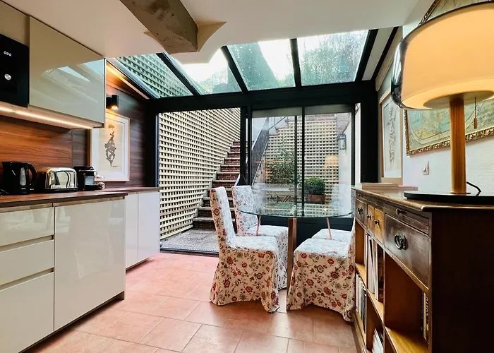 La Maison Blanche Du 10honfleur Ferienhaus Honfleur