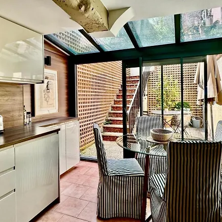 La Maison Blanche Du 10honfleur Tatil Evi Honfleur